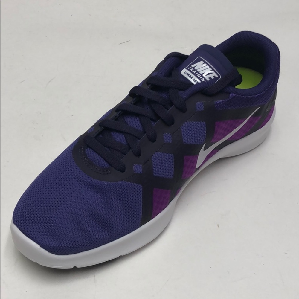 Nike Lunar Lux Tr Purple Shoes New - Picture 2 of 8